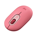 Mouse inalámbrico bluetooth Logitech Pop Rosado