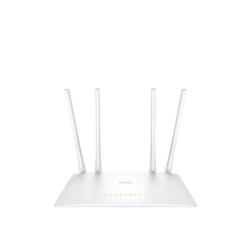 Cudy AC1200 Router Wi-Fi – Doble Banda, Velocidad de 1200Mbps, Cobertura Amplia, Fácil Configuración