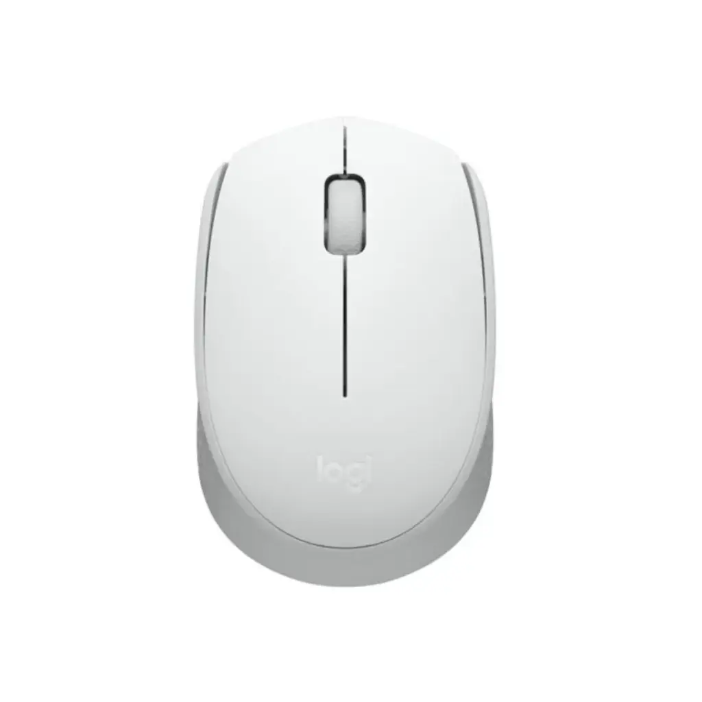 Logitech M170 - Ratón Inalámbrico - Blanco crudo