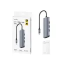 Cudy UH606 1.0: Hub USB-C 6 en 1 con Puerto Gigabit Ethernet