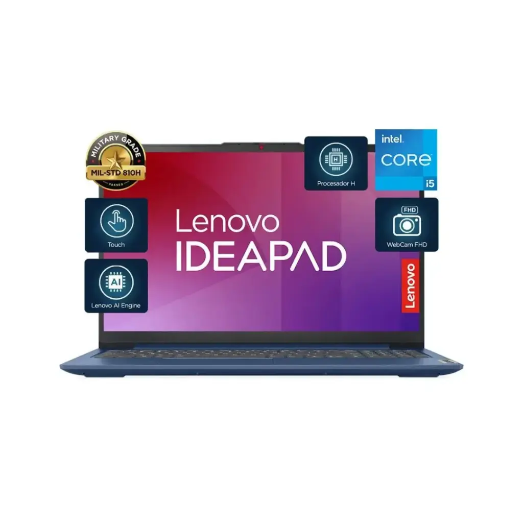 Laptop Lenovo IdeaPad - 15.6" FHD, Core i5 12450H, 16GB, 1TB, Win 11H