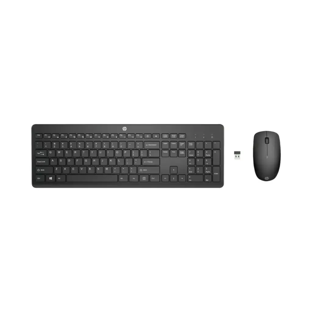 Kit de Teclado y Mouse Inalámbrico HP 230: Conectividad y Comodidad