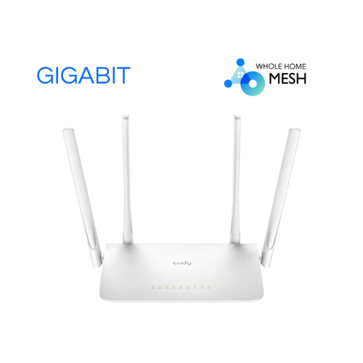 [CU-WR1300] Router Gigabit Inalámbrico AC1200 WR1300 de Cudy – WiFi Rápido y Seguro para el Hogar