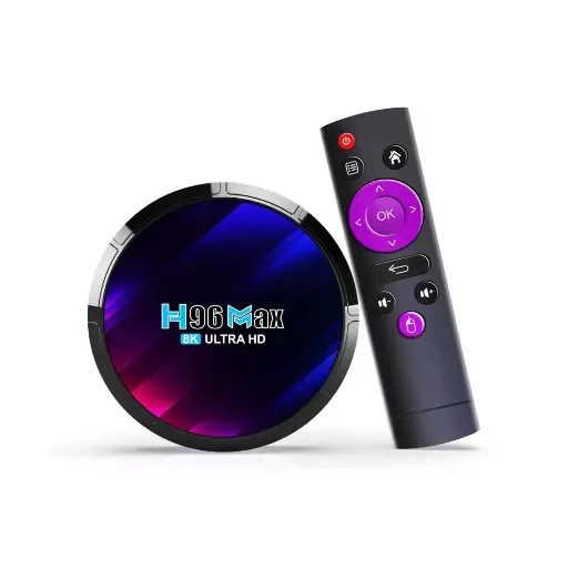 [TVBOX-H96MAX-2-16] H96 Max RK3528 Android TV Box 2GB/16GB - Android 13, 8K UHD, WiFi 6, Bluetooth 5.0