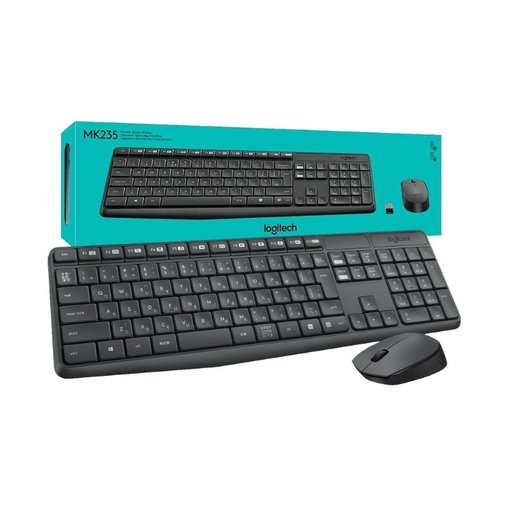 [LOG-MK235] Combo Teclado y Mouse Inalámbrico Logitech MK235