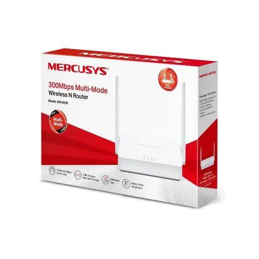[MW302R(ES)] Router inalámbrico N multimodo Mercusys MW302R(ES) de 300 Mbps