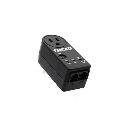 [FVP-0200C] Protector de voltaje Forza 900J/1800W, 1 sld, giro de 350°, RJ45-120V