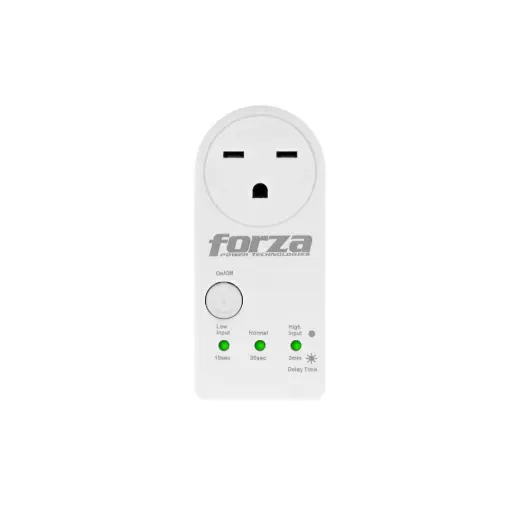Protector de voltaje Forza 1200J/3300W, sld 6-15R , giro 350°, temp-220V