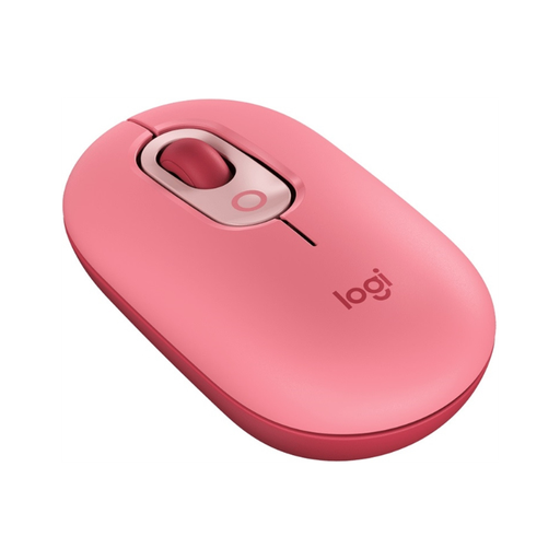 Mouse inalámbrico bluetooth Logitech Pop Rosado