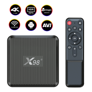Android TV Box X98Q 2GB-16GB Wifi 4K. Actualiza a Smart TV